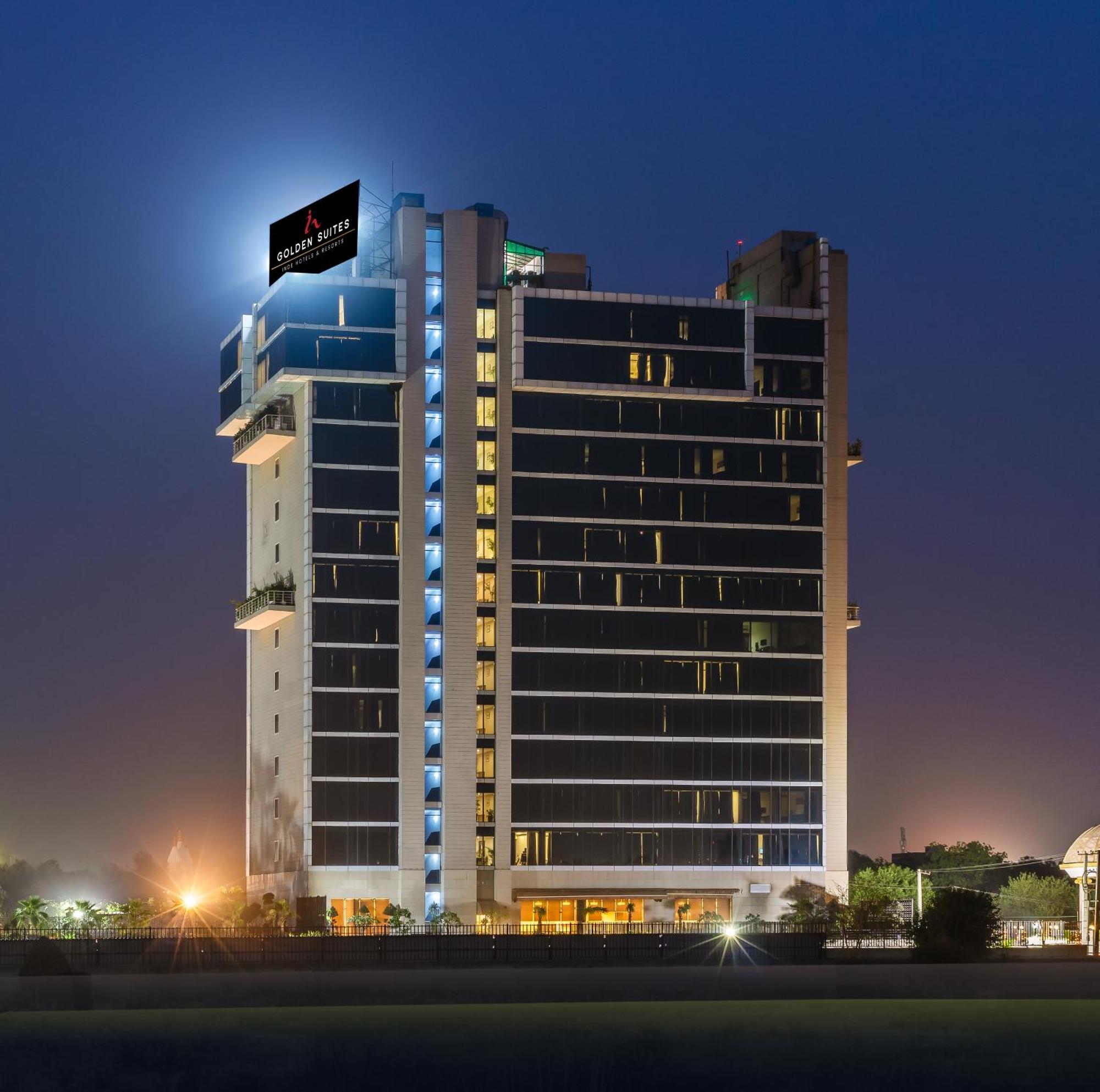 Golden Suites Gurgaon Inde Hotels Dış mekan fotoğraf