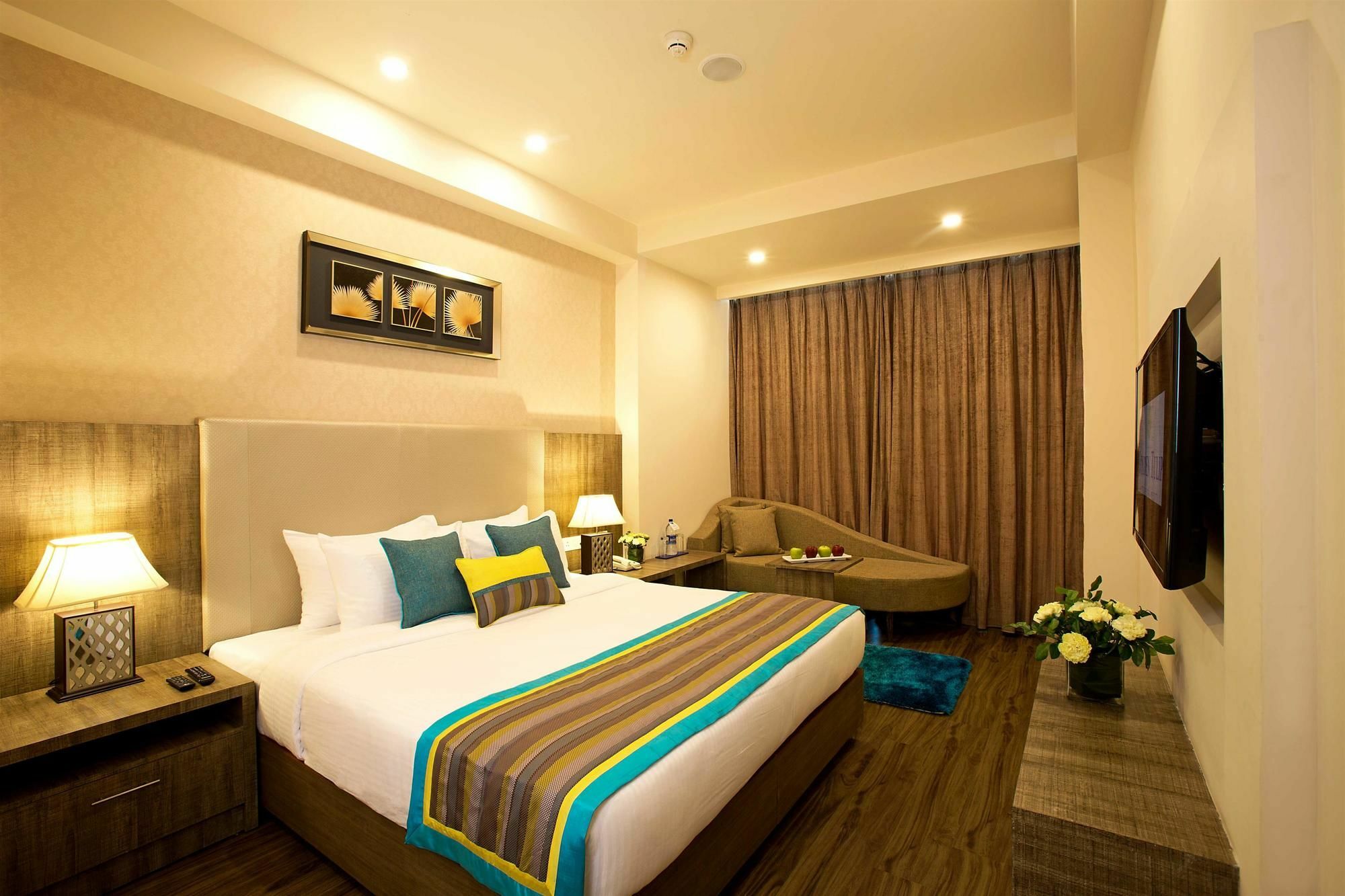 Golden Suites Gurgaon Inde Hotels Dış mekan fotoğraf